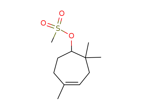 4-Cyclohepten-1-ol, 2,2,5-trimethyl-, methanesulfonate