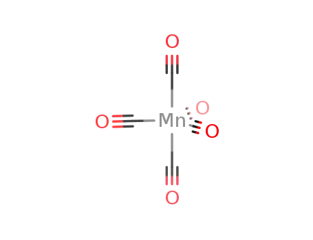 Molecular Structure of 71564-17-5 (manganese pentacarbonyl)