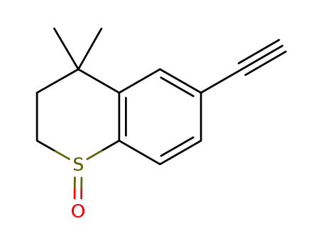 6-Ethynyl-4,4-dimethylthiochroman 1-oxide