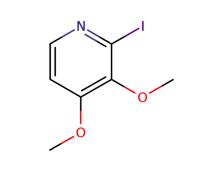 Molecular Structure of 153199-59-8 (3,4-dimethoxy-2-iodopyridine)
