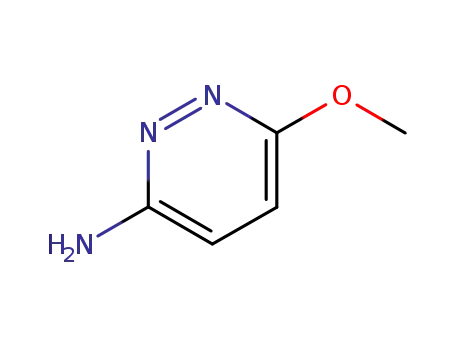 Molecular Structure of 7252-84-8 (3-Amino-6-methoxypyridazine)