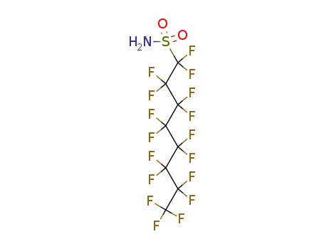 Molecular Structure of 754-91-6 (Perfluorooctanesulfonamide)