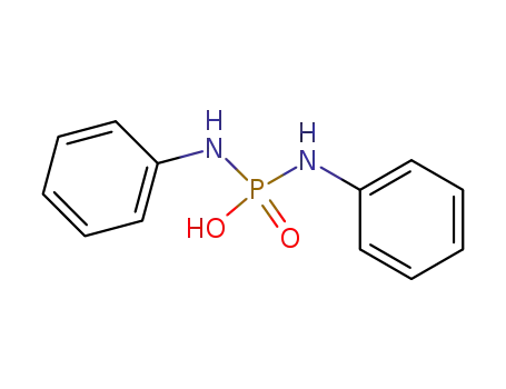 Molecular Structure of 4743-42-4 (Phosphorodiamidic acid,N,N'-diphenyl-)