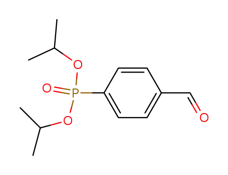 Molecular Structure of 127099-71-2 (4-(diisopropoxyphosphoryl)benzaldehyde)