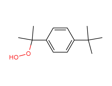 Molecular Structure of 6285-32-1 (2-(4-tert-butylphenyl)propan-2-yl hydroperoxide)