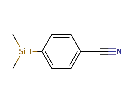 Molecular Structure of 129409-68-3 (4-(dimethylsilyl)benzonitrile)