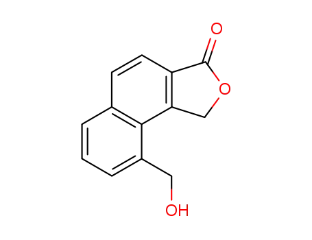 Molecular Structure of 182313-44-6 (9-Hydroxymethyl-1H-naphtho[1,2-c]furan-3-one)