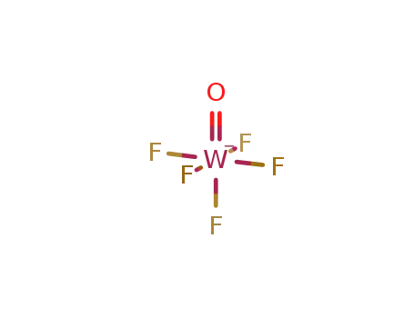Molecular Structure of 32573-14-1 (WOF<sub>5</sub><sup>(1-)</sup>)