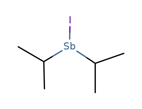 Molecular Structure of 81492-14-0 (diisopropylantimony iodide)