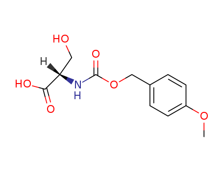 3-hydroxy-2-[(4-methoxyphenyl)methoxycarbonylamino]propanoic acid