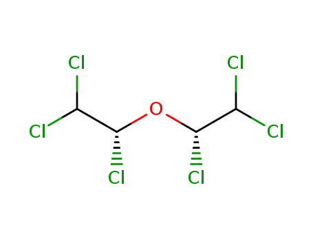 Molecular Structure of 117702-53-1 (meso-bis(1,2,2-trichloroethyl) ether)