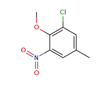 Benzene, 1-chloro-2-methoxy-5-methyl-3-nitro-