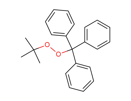Molecular Structure of 7664-86-0 (Peroxide, 1,1-dimethylethyl triphenylmethyl)