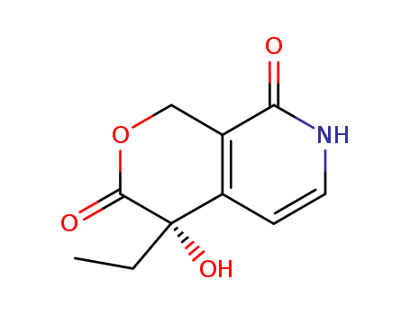 1H-Pyrano[3,4-c]pyridine-3,8(4H,7H)-dione, 4-ethyl-4-hydroxy-, (4S)-