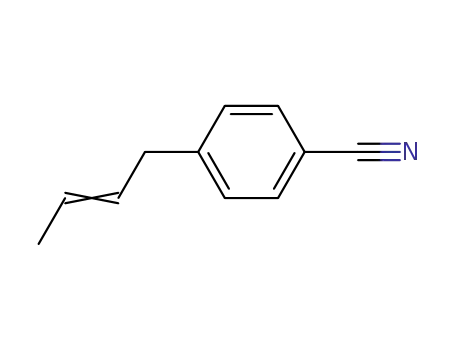 Benzonitrile, 4-(2-butenyl)-