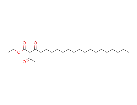 2-acetyl-3-oxo-eicosanoic acid ethyl ester