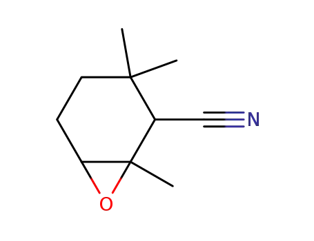 1,3,3-TriMethyl-7-oxabicyclo[4.1.0]heptane-2-carbonitrile