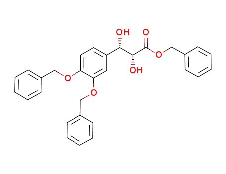 benzyl (2R,3S)-2,3-dihydroxy-3-(3,4-dibenzyloxyphenyl)-propionate