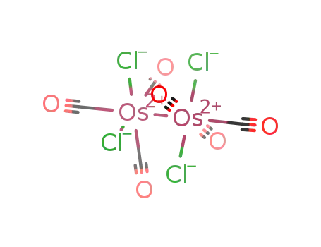 Molecular Structure of 17633-40-8 (Hexacarbonyldi-mu-chlorodichlorodiosmium)