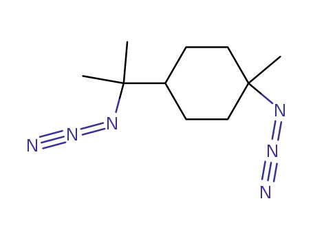 Cyclohexane, 1-azido-4-(1-azido-1-methylethyl)-1-methyl-
