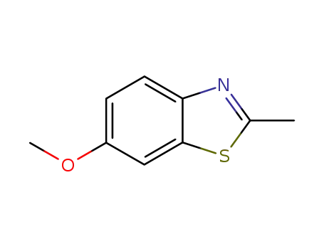 Molecular Structure of 2941-72-2 (6-METHOXY-2-METHYLBENZOTHIAZOLE)