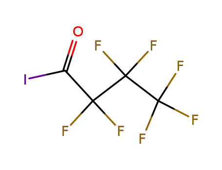 Molecular Structure of 375-18-8 (heptafluoro-butyryl iodide)