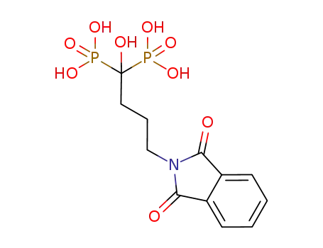 Molecular Structure of 948317-79-1 ([4-(1,3-dioxo-1,3-dihydroisoindol-2-yl)-1-hydroxy-1-phosphonobutyl]phosphonic acid)