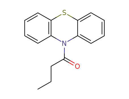 Molecular Structure of 52382-17-9 (10H-Phenothiazine, 10-(1-oxobutyl)-)
