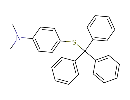 <i>N</i>,<i>N</i>-dimethyl-4-tritylmercapto-aniline
