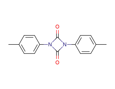 Molecular Structure of 7342-77-0 (1,3-di(4-tolyl)-2,4-dioxo-1,3-diazete)