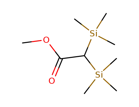 Acetic acid, bis(trimethylsilyl)-, methyl ester