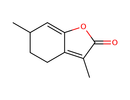 Molecular Structure of 80417-97-6 (5,6-dihydro-3,6-dimethyl-4H-benzofuran-2-one)