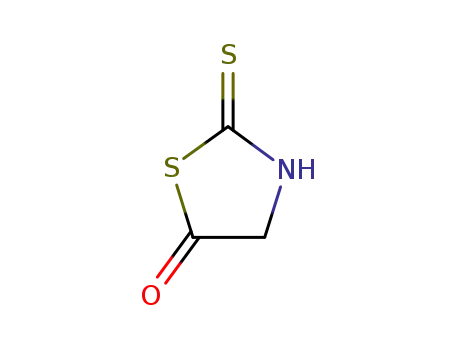 Molecular Structure of 6913-23-1 (2-MERCAPTO-5-THIAZOLIDONE)
