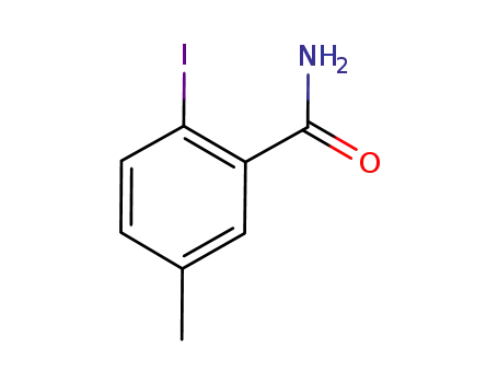 Molecular Structure of 309253-36-9 (2-iodo-5-MethylbenzaMide)