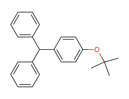 Molecular Structure of 10357-72-9 (Benzene, 1-(1,1-dimethylethoxy)-4-(diphenylmethyl)-)