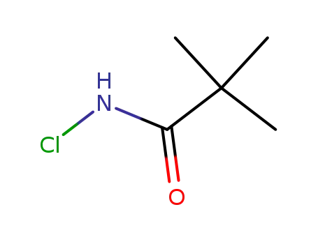 Molecular Structure of 996-36-1 (2,2-Dimethylpropanohydroxamoyl chloride)