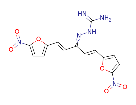 Hydrazinecarboximidamide,2-[3-(5-nitro-2-furanyl)-1-[2-(5-nitro-2-furanyl)ethenyl]-2-propen-1-ylidene]-