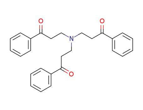 1-Propanone,3,3',3''-nitrilotris[1-phenyl- cas  7512-36-9