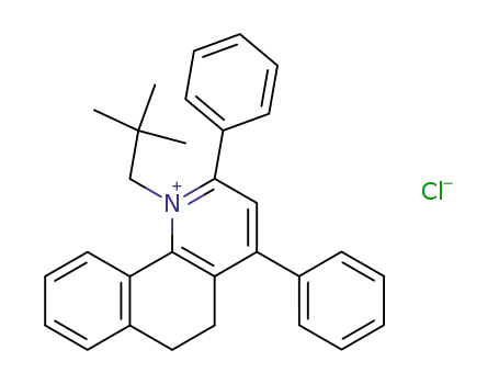 1-neopentyl-2,4-diphenyl-5,6-dihydrobenzo<h>quinolinium chloride