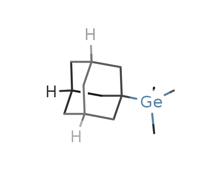 Molecular Structure of 52044-18-5 (C<sub>10</sub>H<sub>15</sub>Ge(CH<sub>3</sub>)3)