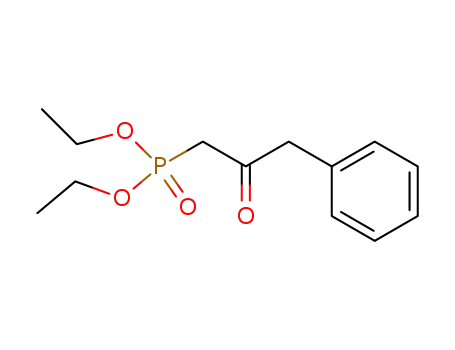 Molecular Structure of 82101-87-9 (Phosphonic acid, (2-oxo-3-phenylpropyl)-, diethyl ester)