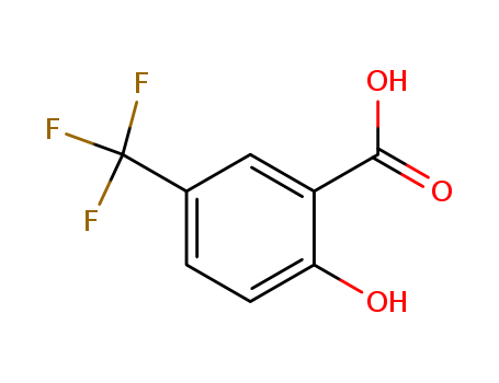 Benzoic acid, 2-hydroxy-5-(trifluoromethyl)-