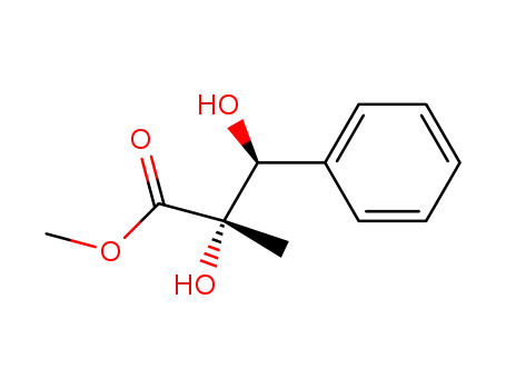 Molecular Structure of 92817-29-3 ((2RS,3RS)-2-methyl-2,3-dihydroxybenzenepropanoate)