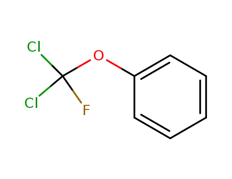Molecular Structure of 1544-69-0 (α,α,α-dichlorofluoromethoxybenzene)