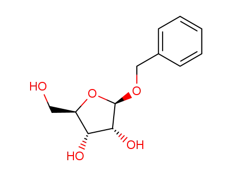 Molecular Structure of 54946-48-4 (Benzyl β-D-ribofuranoside)