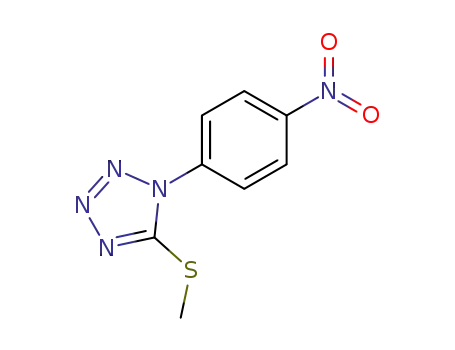 5-(메틸티오)-1-(p-니트로페닐)-1H-테트라졸