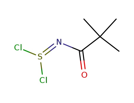 Molecular Structure of 70663-96-6 (N-Chlorpivaloyldichlorsulfimid)