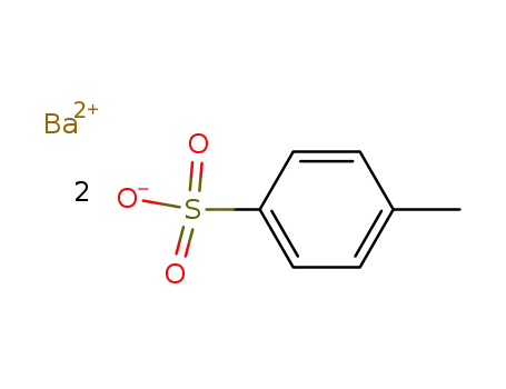 Molecular Structure of 2090-08-6 (barium di(toluene-4-sulphonate))
