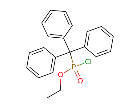 trityl-phosphonic acid ethyl ester chloride