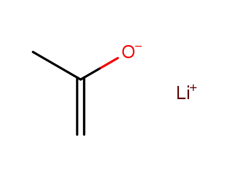 Molecular Structure of 67863-40-5 (1-Propen-2-ol, lithium salt)